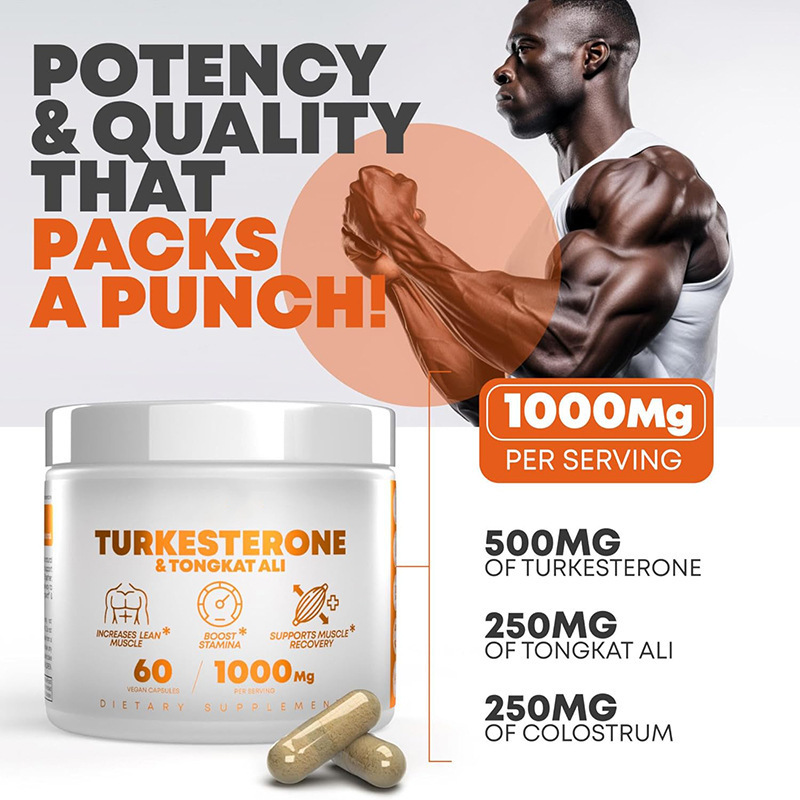 Turkesterone + Tongkat Ali Complex – Natural Testosterone & Vitality Booster for Men | TurkesteroneGo™