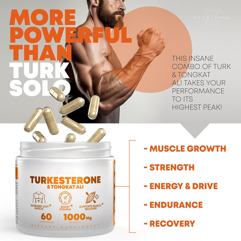 Turkesterone + Tongkat Ali Complex – Natural Testosterone & Vitality Booster for Men | TurkesteroneGo™